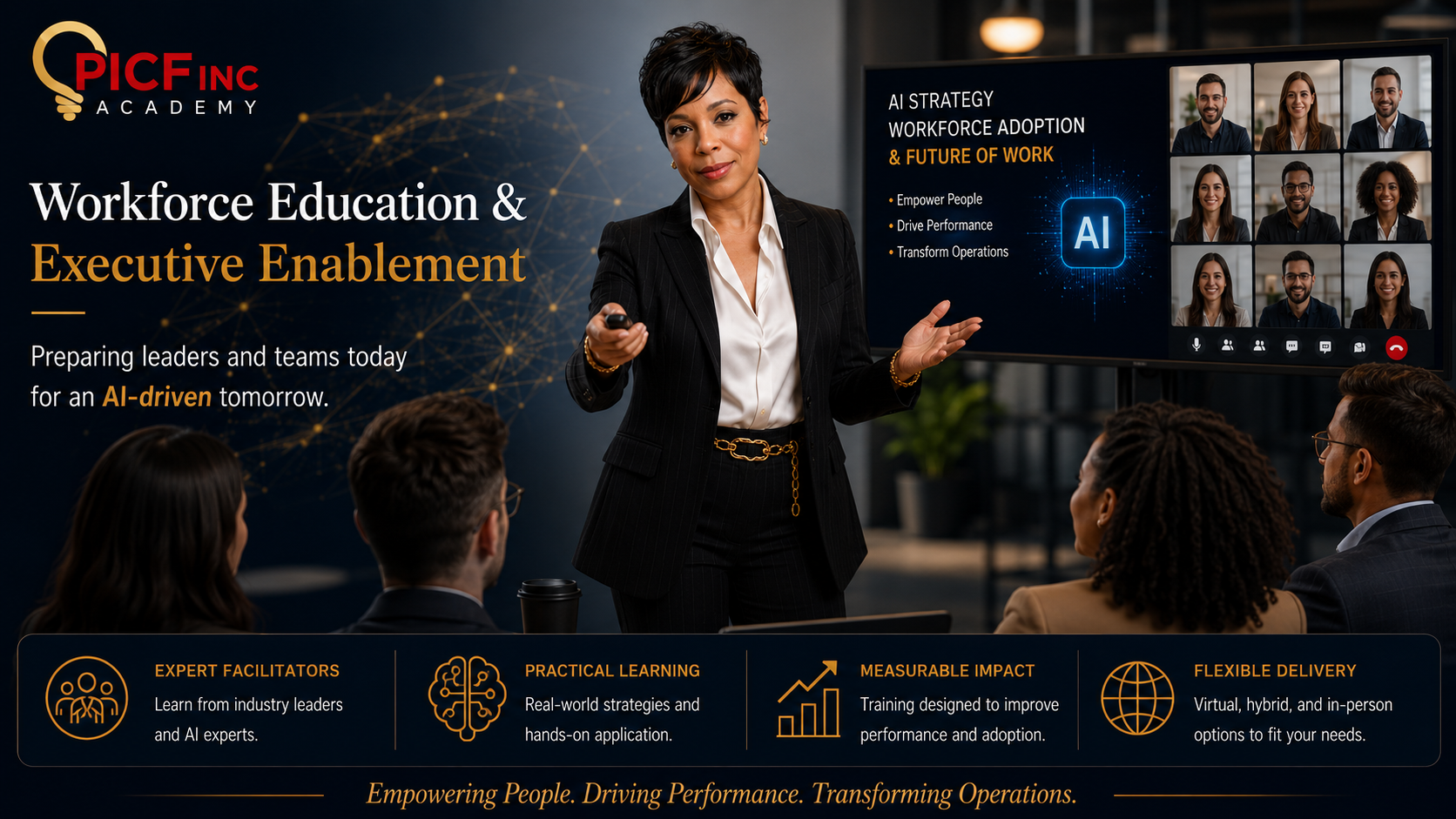 AI Training for Executives & Workforce | PICF AI Training